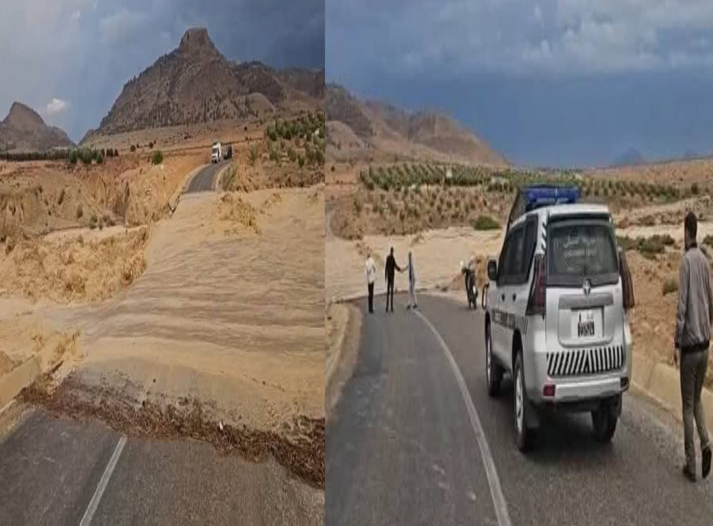 أمطار رعدية تحدث استنفارا أمنيا بعدة جماعات بإقليم الدريوش