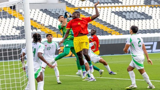 بسبب كولسة لقجع … منتخب الجزائر يتعادل مع غينيا سلبيا ويؤجل حسم التأهل